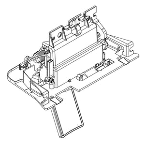 Refrigerator Dispenser Ice Chute Door And Funnel Assembly W11324790