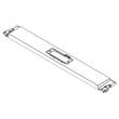 Pantry Front for KitchenAid KRFF577KBS01 - Part W11681083
