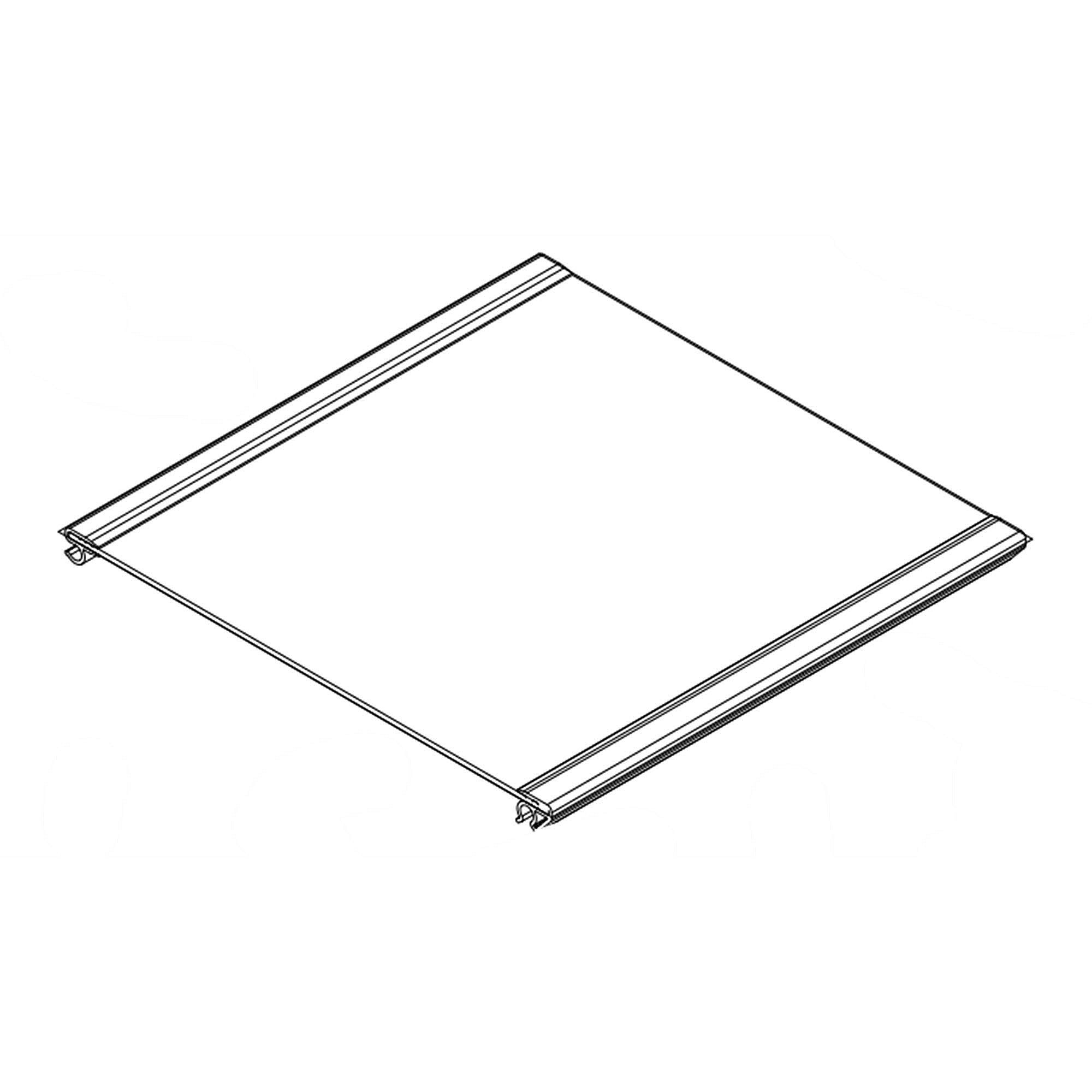 Part #w11688707, Cover Crisper/meat Sh Chr