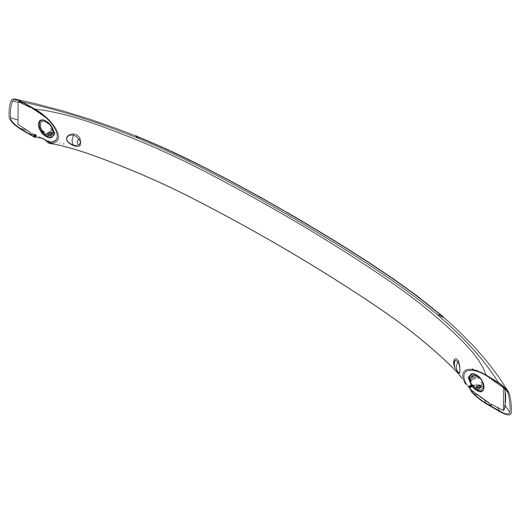 Part #w11690159, Refrigerator Door Handle (Stainless) (Replaces Wpw10136871)