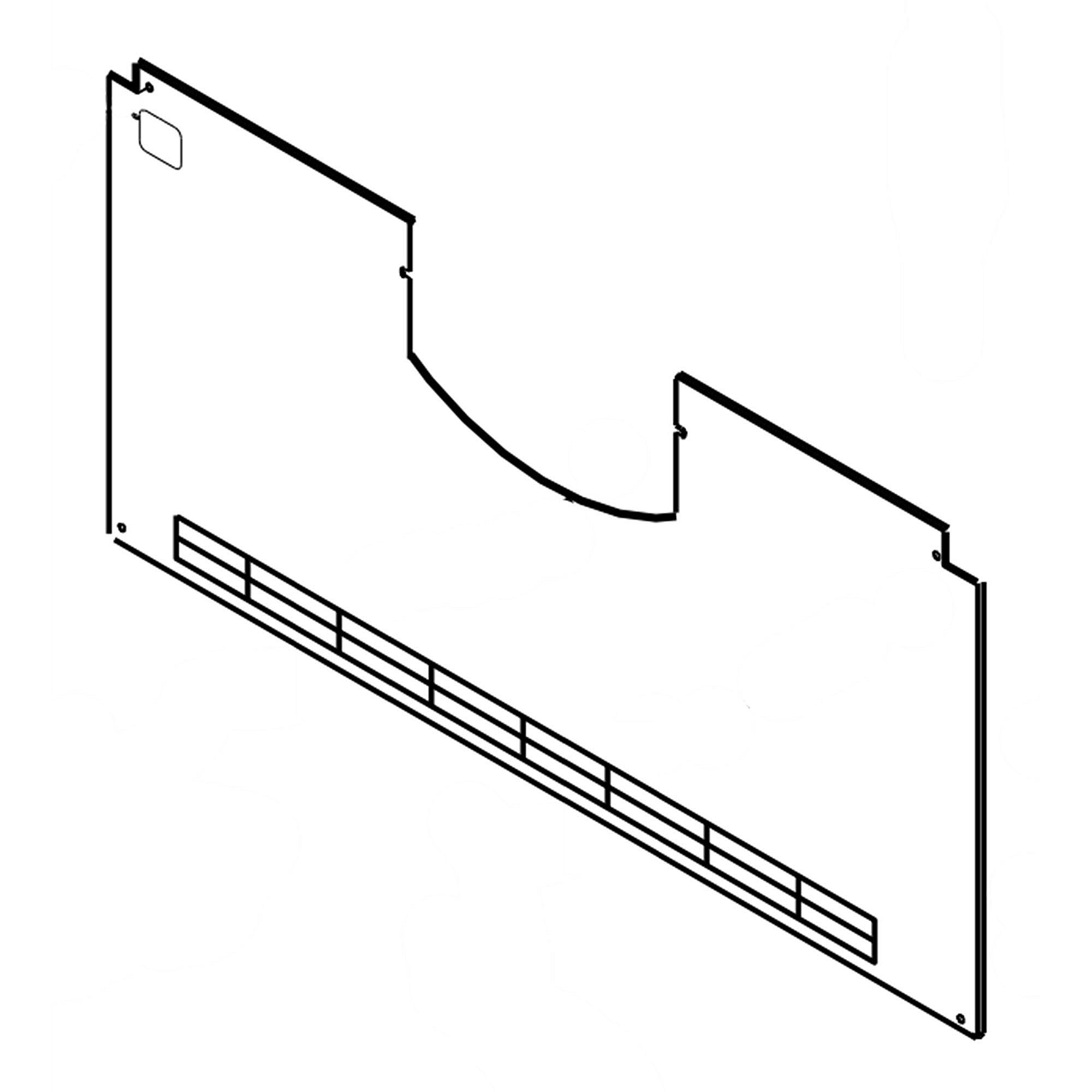 Part #w11690163, Cover-Evap, f