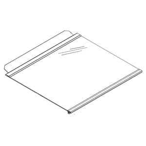 Refrigerator Crisper Drawer Cover Insert W11253602