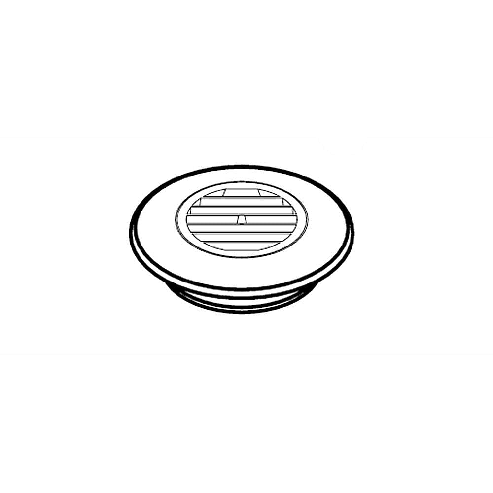 Part #wp12246608, Refrigerator Door Hole Plug / 0.70 x 0.50 x 0.50