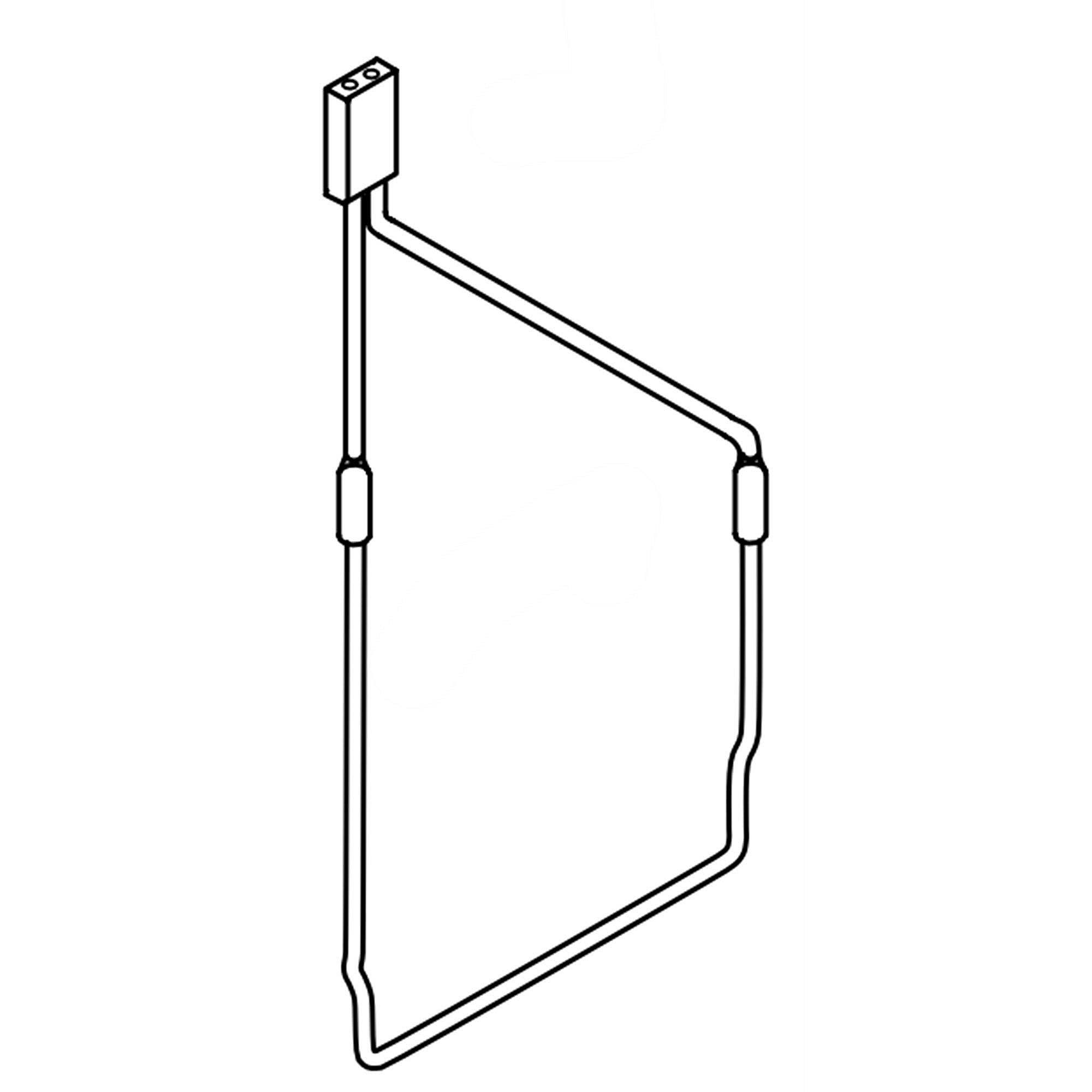 Photo of GE Part #wp2006751, Refrigerator Defrost Heater | 23.07 x 16.82 x 1.69 from Repair Parts Direct