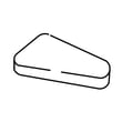 Refrigerator Freezer Door Hinge Cover for Maytag MTB2254EEW01 - Part WP2213363