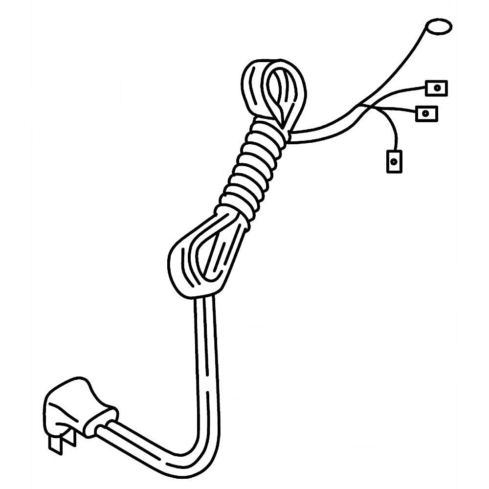 Part #wp2310251, Refrigerator Power Cord / 1.00 x 1.00 x 1.00