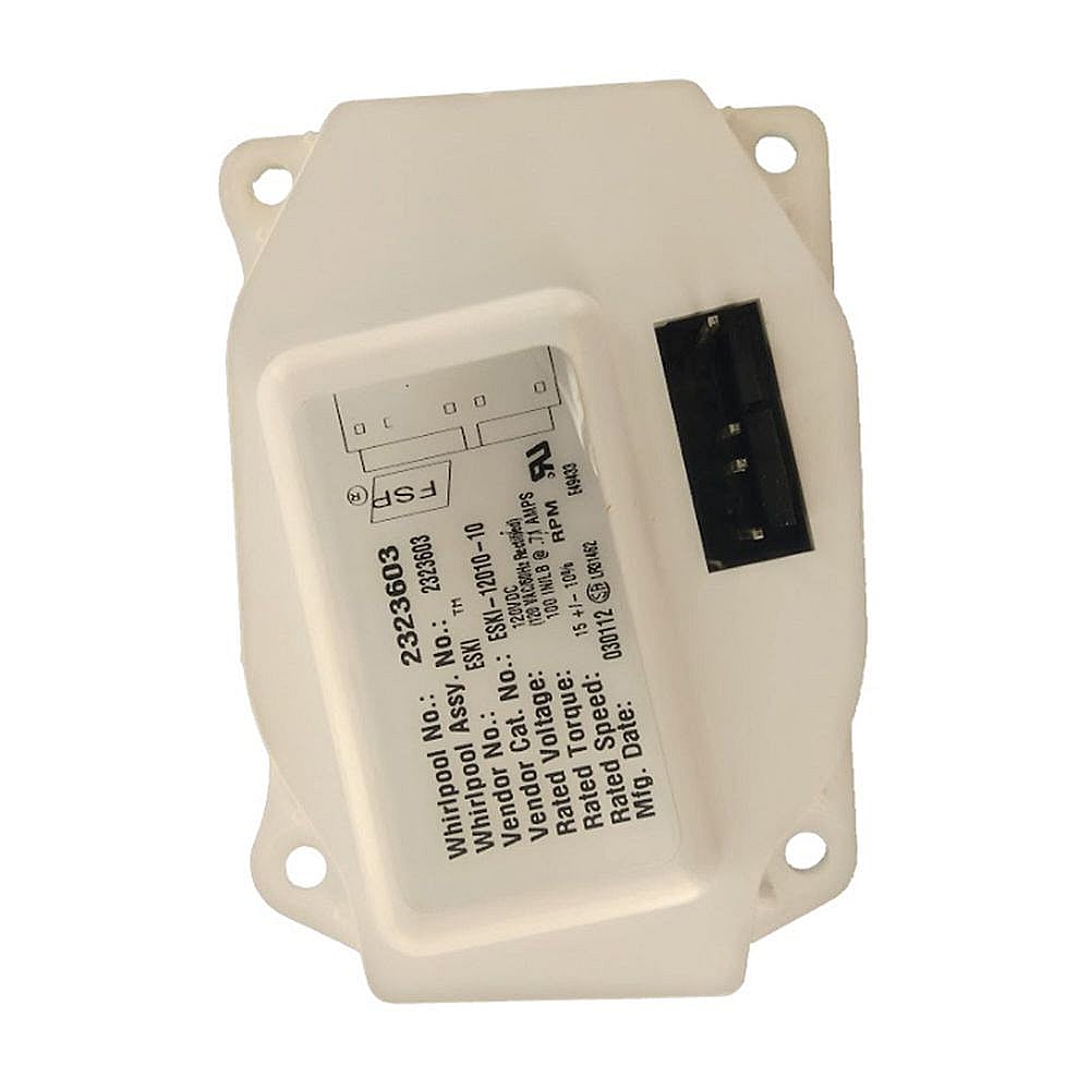 Part #wp2323603, Refrigerator Auger Motor (Replaces 2323603) / 6.00 x 5.00 x 4.00