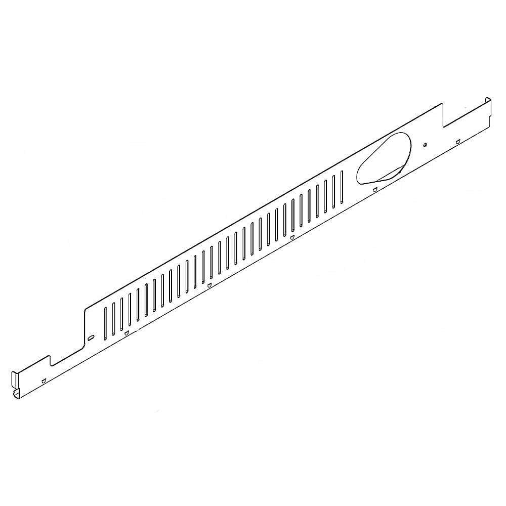 Photo of GE Part #wp2325187B, Refrigerator Toe Grille | 30.00 x 5.00 x 1.00 from Repair Parts Direct