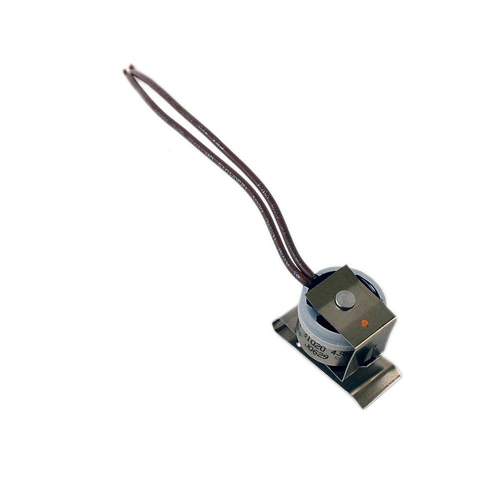 Photo of GE Part #wp4387489, Refrigerator Defrost Bi-Metal Thermostat | 3.75 x 1.50 x 1.25 from Repair Parts Direct