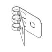 Freezer Water Inlet Tubing Clamp