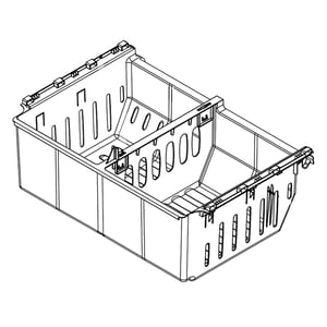 Refrigerator Freezer Drawer, Lower WP67006366