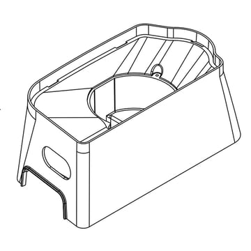 Refrigerator Ice Container WPW10134774