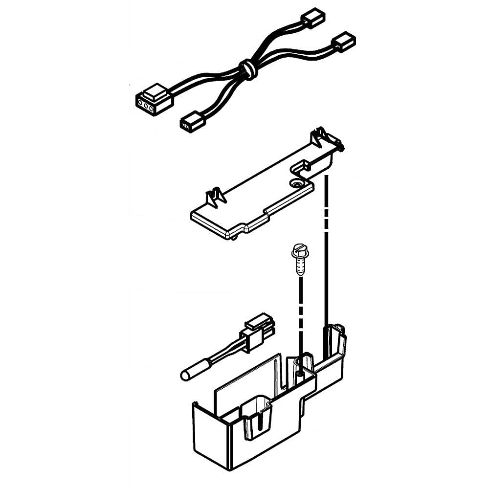 Part #wpw10169528, Refrigerator Diffuser / 11.00 x 7.50 x 3.25
