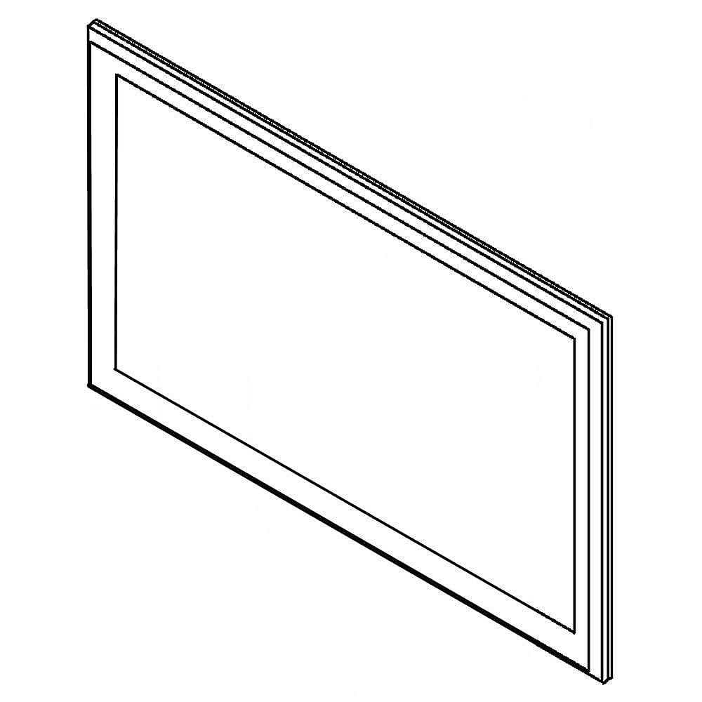 Part #wpw10204700, Refrigerator Freezer Door Gasket | 27.44 x 2.82 x 16.32