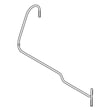 Refrigerator Tube for KitchenAid KFCS22EVMS3 - Part WPW10233569