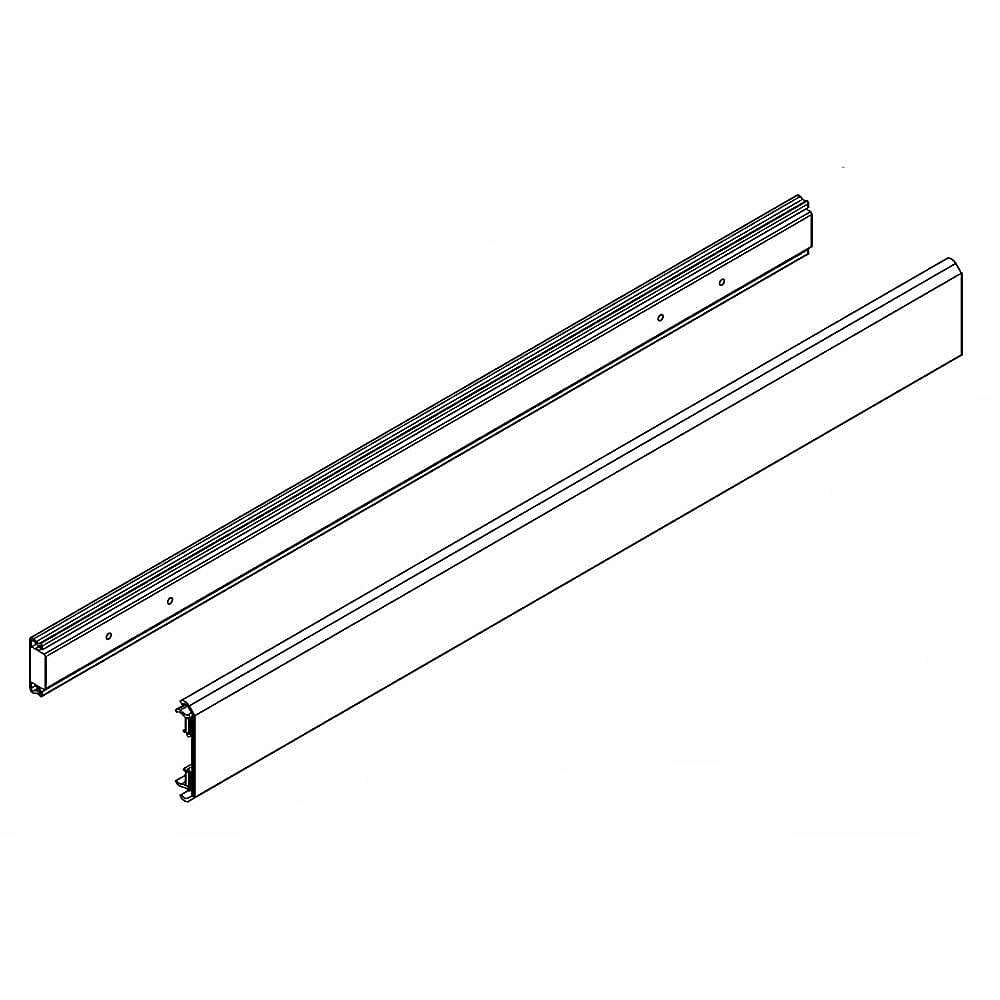 Part #wpw10233777, Refrigerator Slide / 15.75 x 1.75 x 0.25