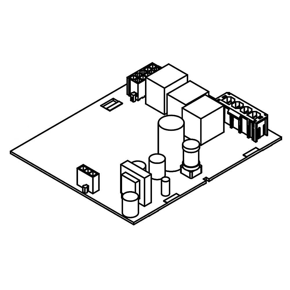 Photo of GE Part #wpw10235485, Refrigerator Electronic Control | 5.50 x 5.25 x 8.50 from Repair Parts Direct