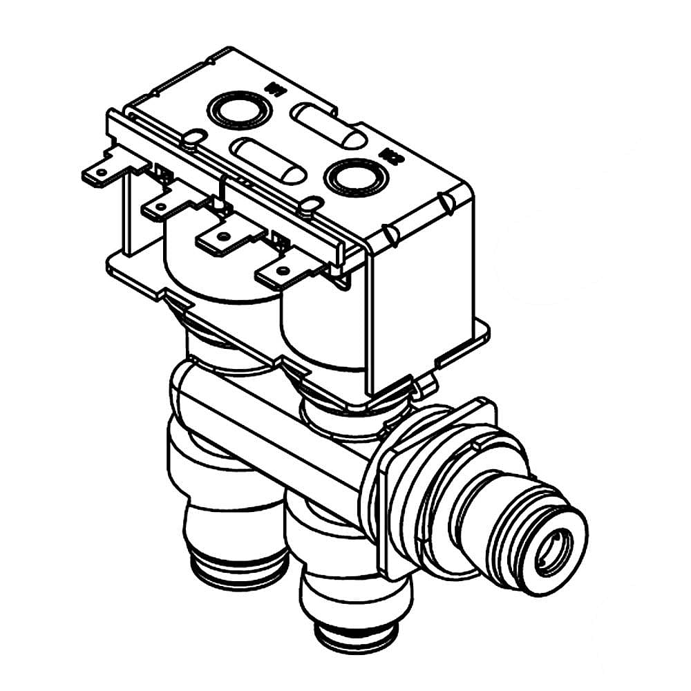 Part #wpw10258563, Refrigerator Inlet Valve / 7.01 x 4.26 x 2.51
