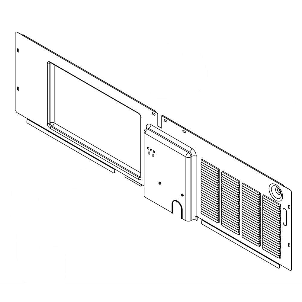 Part #wpw10270394, Refrigerator Back Cover / 10.19 x 5.57 x 36.63