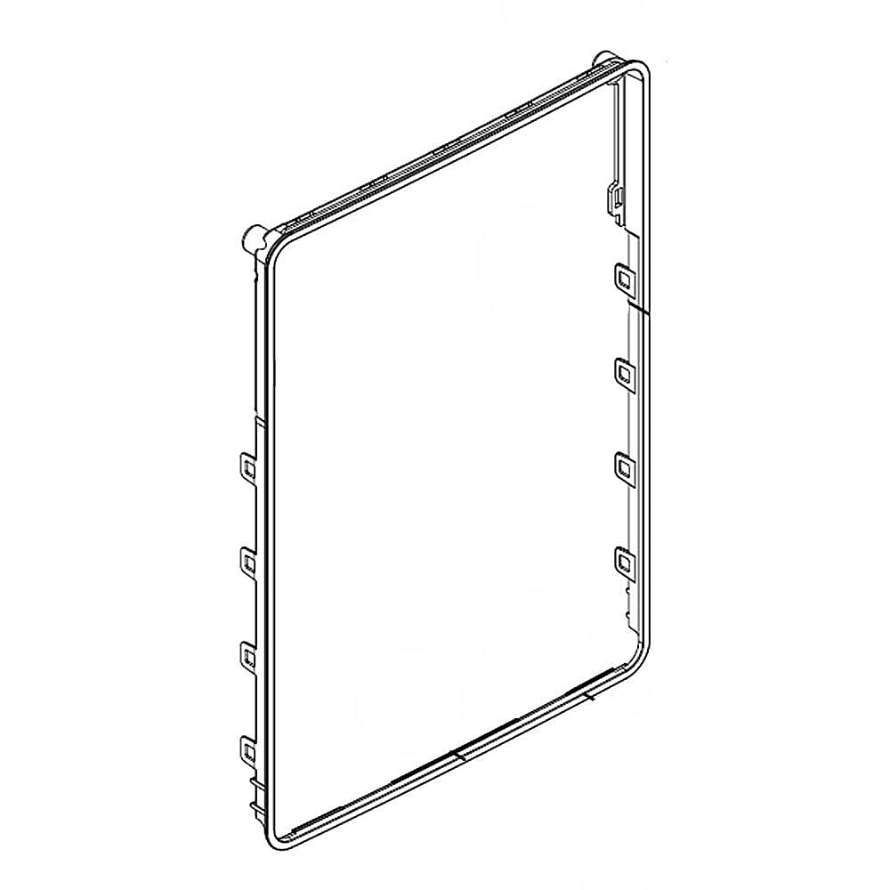 Part #wpw10276186, Refrigerator Dispenser Trim / 16.07 x 2.82 x 13.50