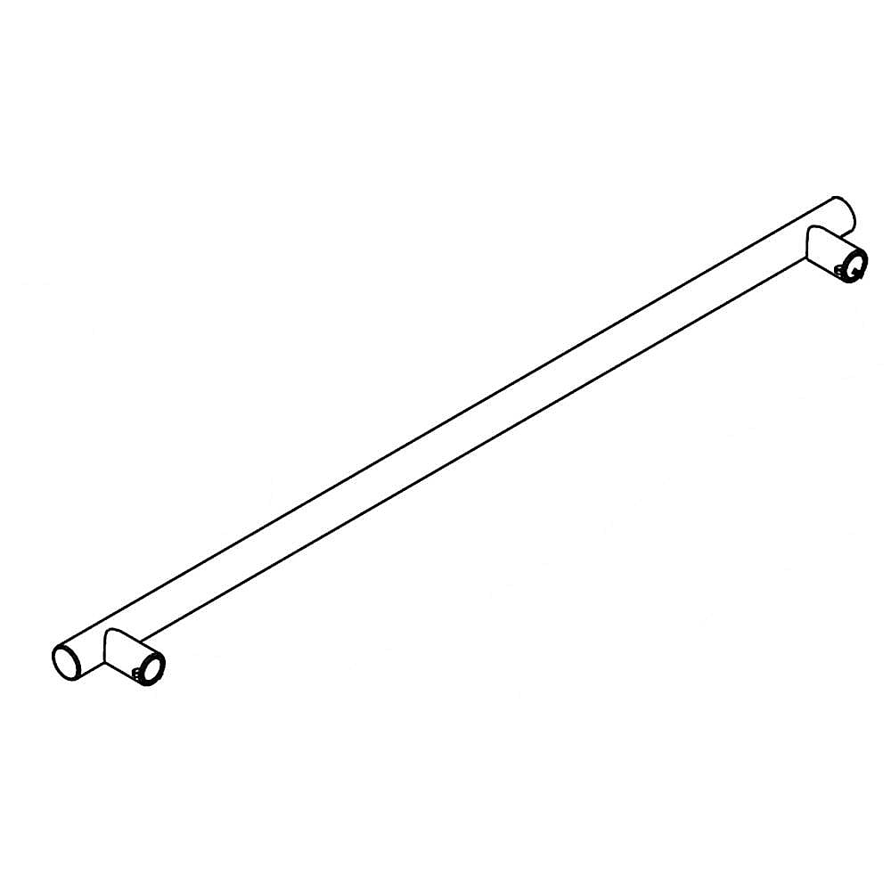 Part #wpw10298179, Refrigerator Door Handle | 3.44 x 2.82 x 30.94