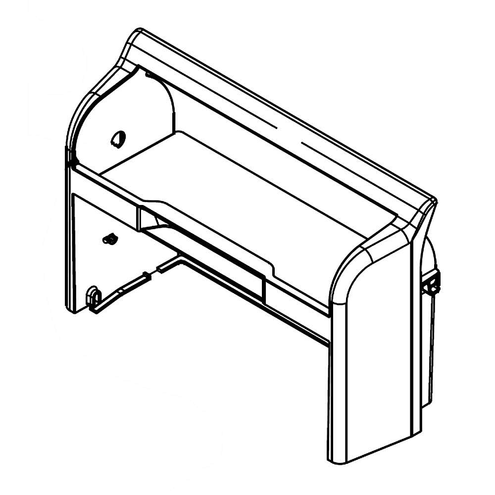 GE Part #wpw10308809, Refrigerator Housing | 18.63 x 13.25 x 7.13