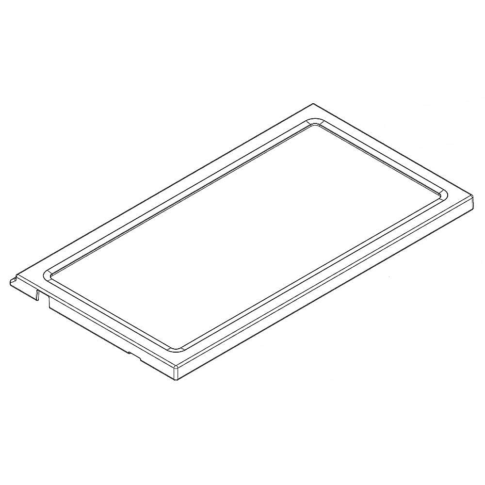 Part #wpw10313893, Refrigerator Flip Shelf / 9.00 x 3.00 x 24.75