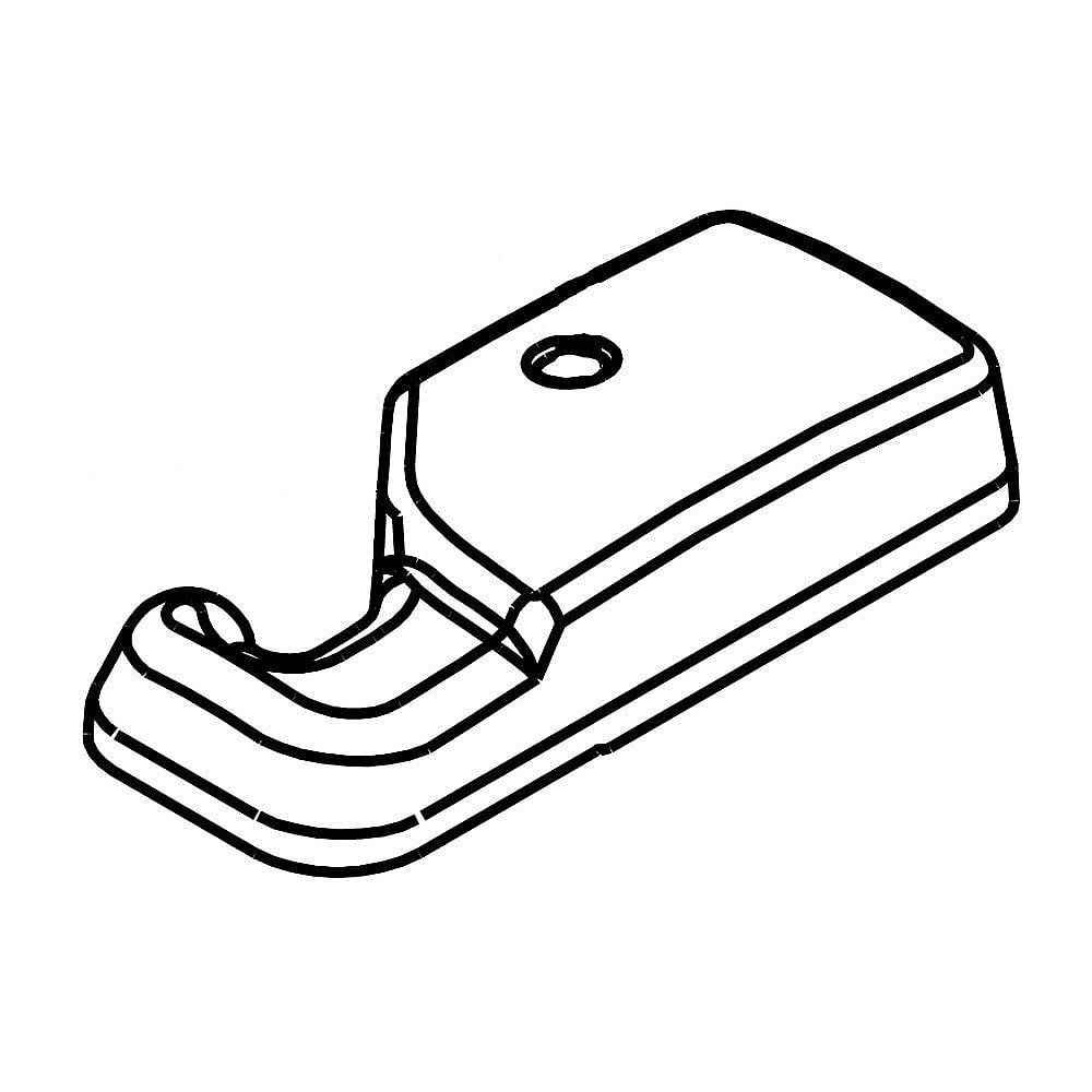 Photo of GE Part #wpw10337634, Refrigerator Cover | 5.00 x 2.00 x 3.00 from Repair Parts Direct