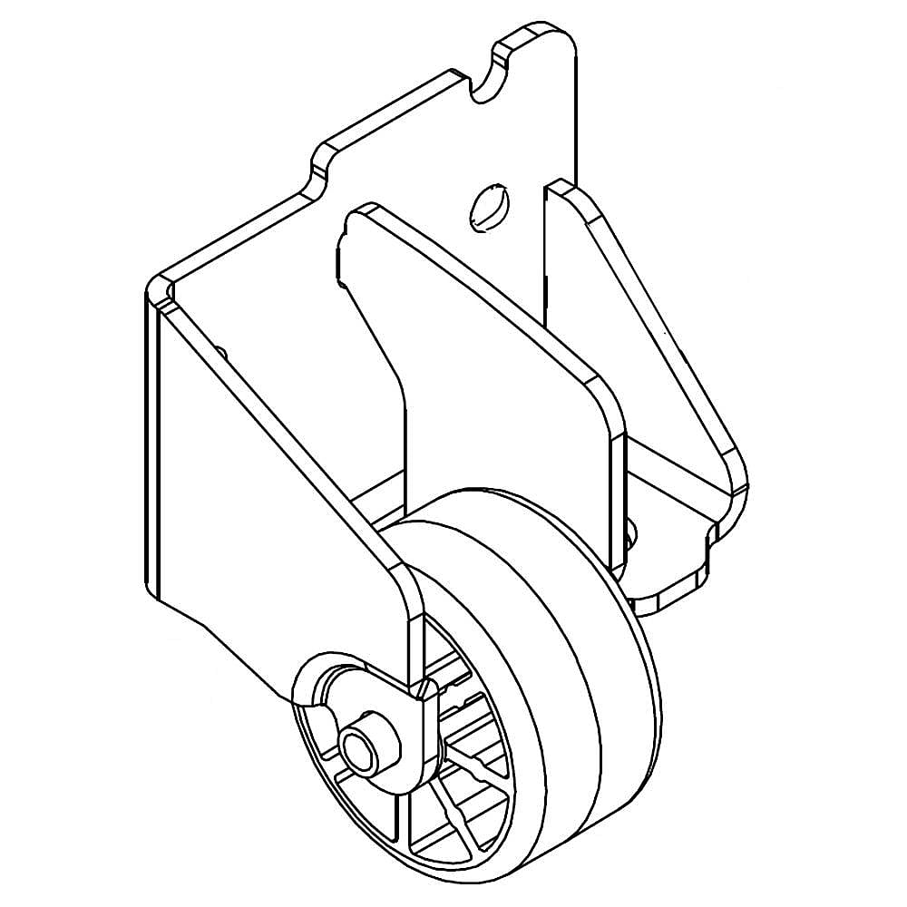 Part #wpw10359255, Refrigerator Roller / 2.50 x 2.50 x 2.50