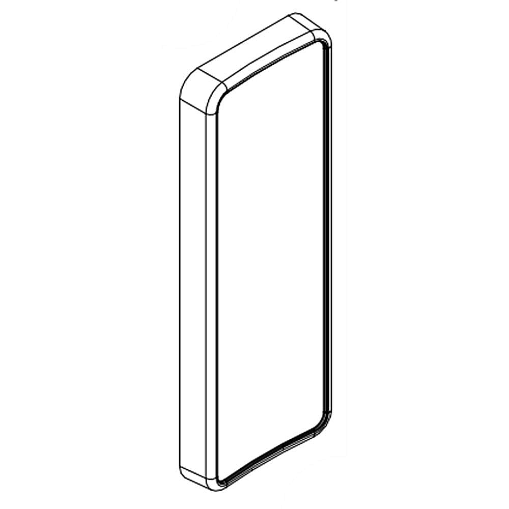 Part #wpw10370594, Refrigerator Dispenser Actuator Pad (Replaces W10370594) / 5.75 x 2.00 x 1.00