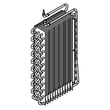 Refrigerator Evaporator for KitchenAid KSSC36QTS06 - Part WPW10427991