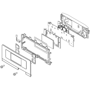 Refrigerator Dispenser Control Board And Panel Assembly WPW10434062