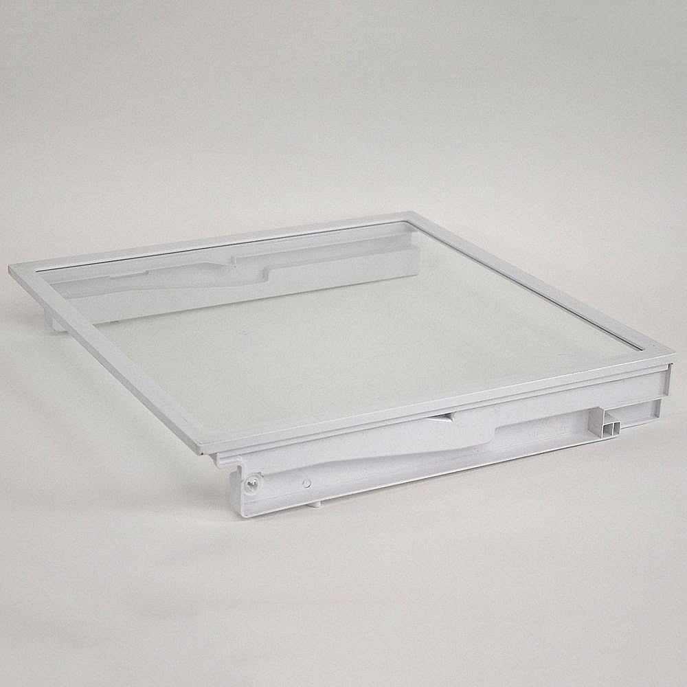 Part #wpw10463650, Refrigerator Crisper Drawer Cover (Replaces W10463650) / 18.31 x 4.25 x 22.75