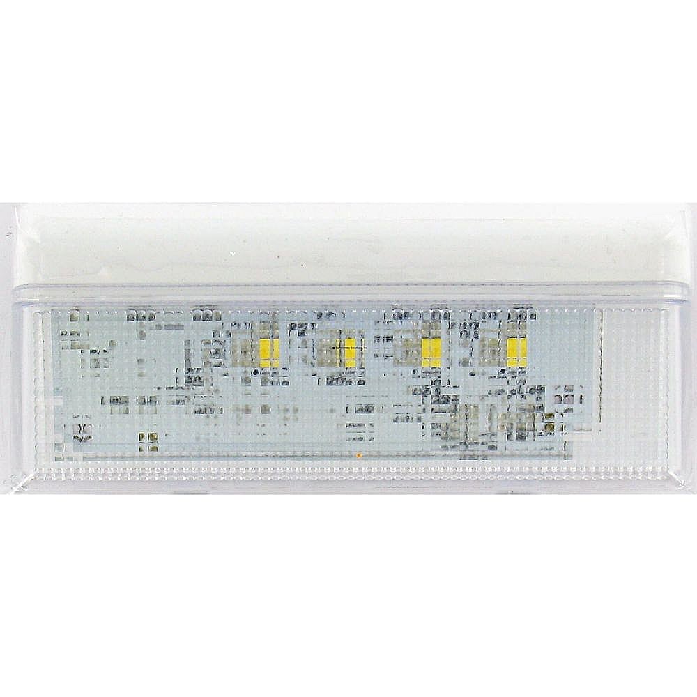 Part #wpw10515057R, Refurbished Refrigerator Led Light And Tapered Lens Cover Assembly