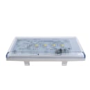 Refrigerator LED Light and Flat Lens Cover Assembly