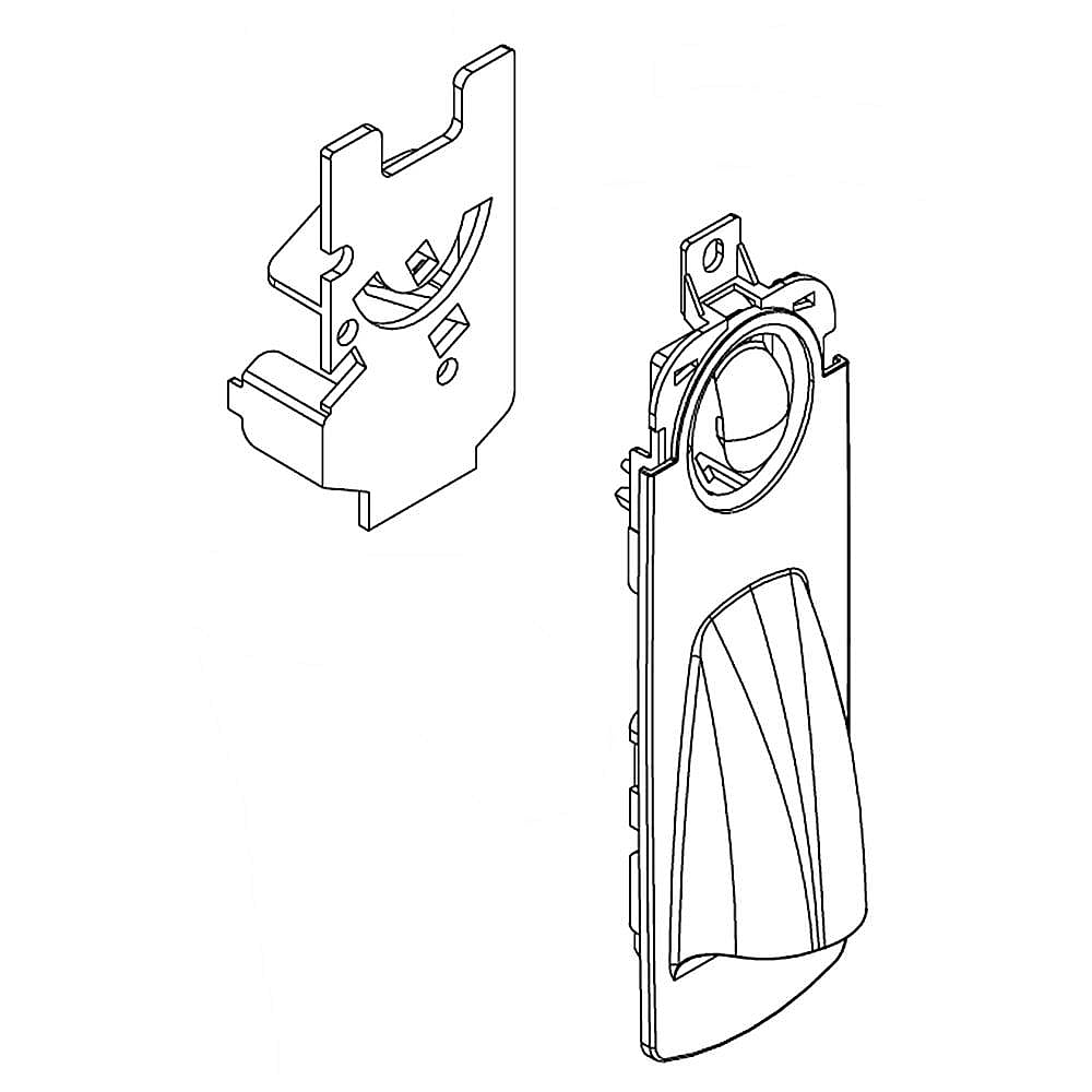 Part #wpw10585703, Facade Dispenser / 7.00 x 2.00 x 2.15
