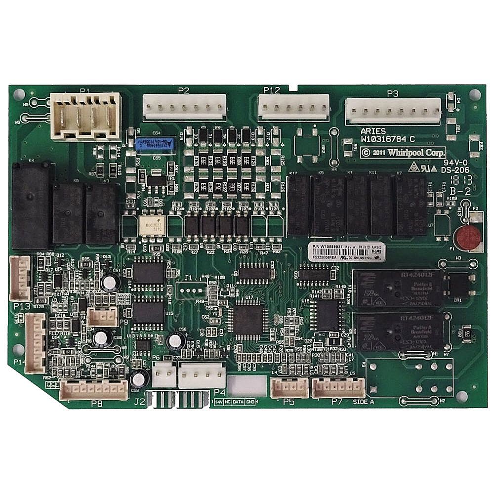 Photo of GE Part #wpw10589837R, Refurbished Refrigerator Electronic Control Board from Repair Parts Direct