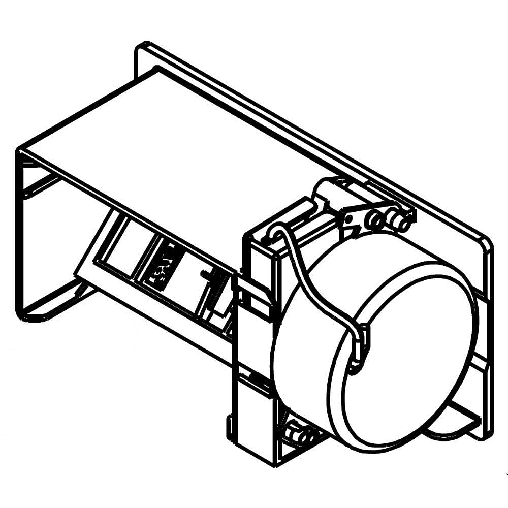 Refrigerator Air Damper Assembly