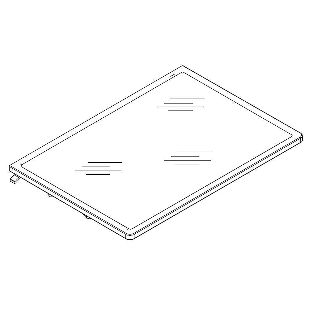 Part #wpw10704017, Full Width S / 30.75 x 19.50 x 2.25