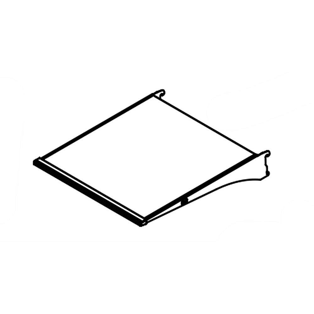 Part #wpw10738981, Refrigerator Shelf Assembly | 18.31 x 4.25 x 22.75