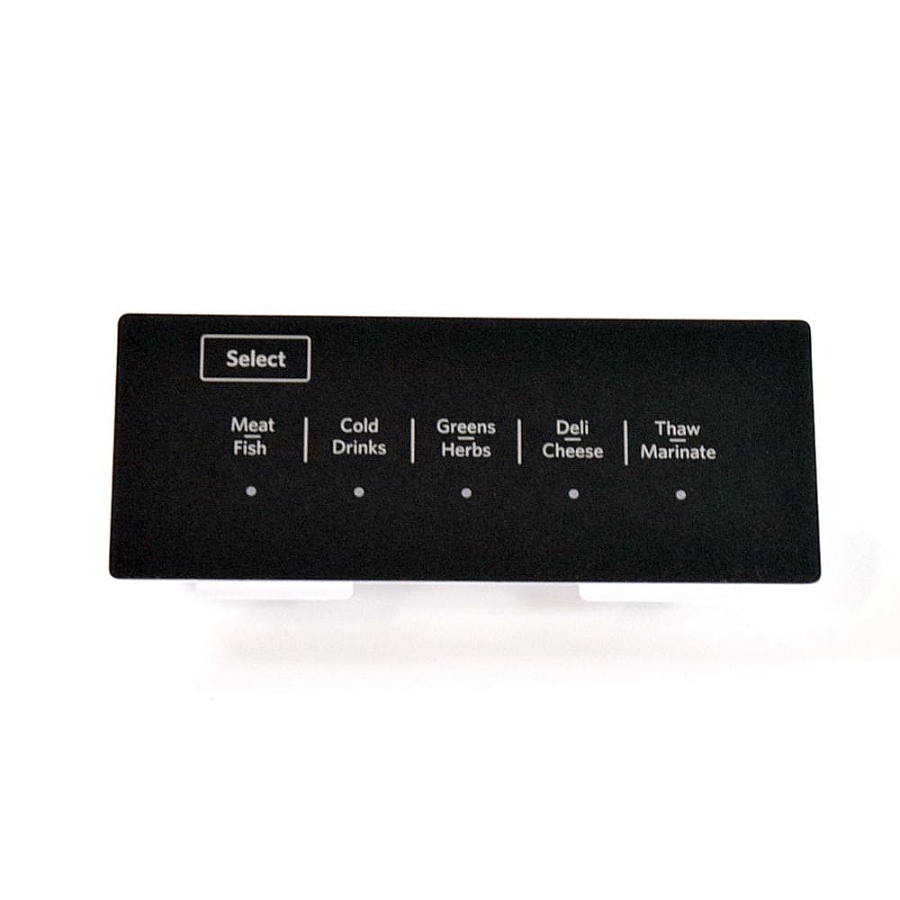Part #wpw10769076, Whirlpool Refrigerator Temperature-Controlled Drawer User Interface Assembly (Replaces W10769076) / 6.00 x 4.00 x 2.00