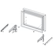 Refrigerator Freezer Door Assembly for Kenmore 11173307910 - Part 30100-0039020-00