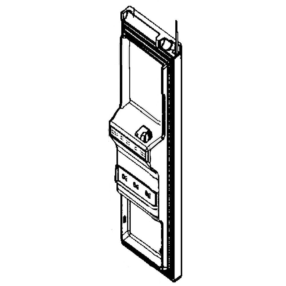 Refrigerator Door Assembly, Left (Silver)