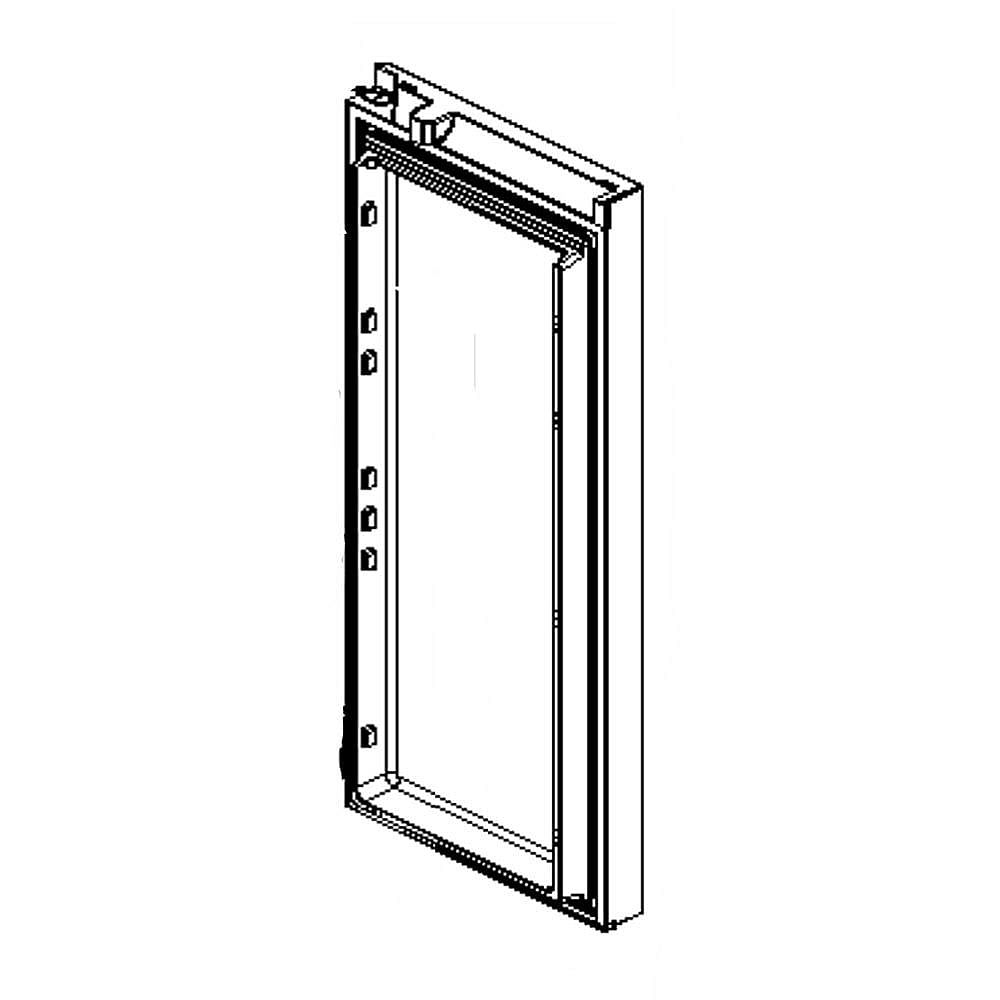 GE Refrigerator Door Assembly 30100-0039222-02 Genuine OEM