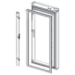 Refrigerator Door Assembly, Left for Kenmore 11173022020 - Part 30100-0227506-00