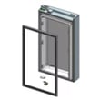 Refrigerator Door Assembly, Right (stainless) for Kenmore Elite 11173339220 - Part 30100-0251400-01