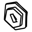 Refrigerator Fan Motor Grommet for Kenmore 11173029710 - Part 3010107100