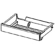 Refrigerator Freezer Drawer for Kenmore 11175037120 - Part 30111-0056000-02