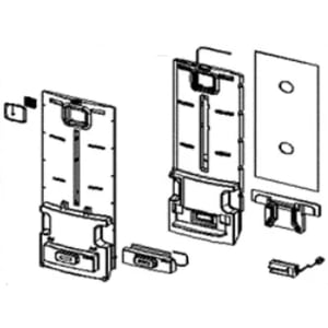 Refrigerator Air Duct And Cover Assembly 30114-0112000-00