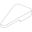 Refrigerator Freezer Door Hinge Cover (black) for Kenmore 11160719910 - Part 3011492420